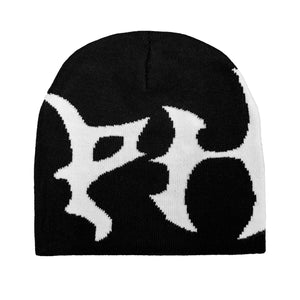 PHB BEANIE BLACK/WHITE