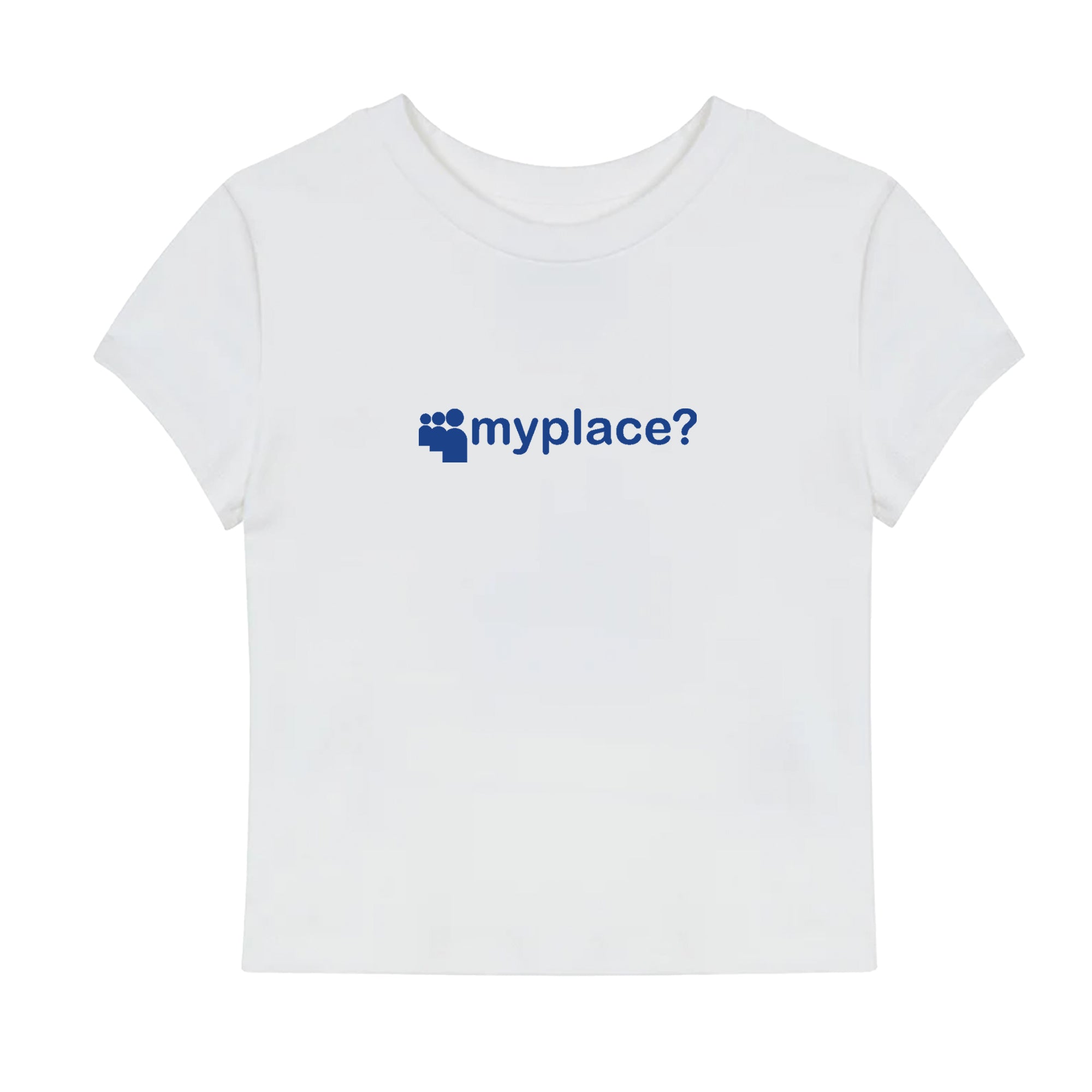MYPLACE? BABY TEE - WHITE